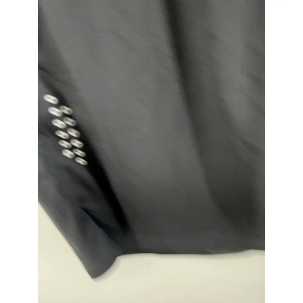 Northyard Mens Gray Athletic Running Shorts Reflective Detail Gym Performance XL